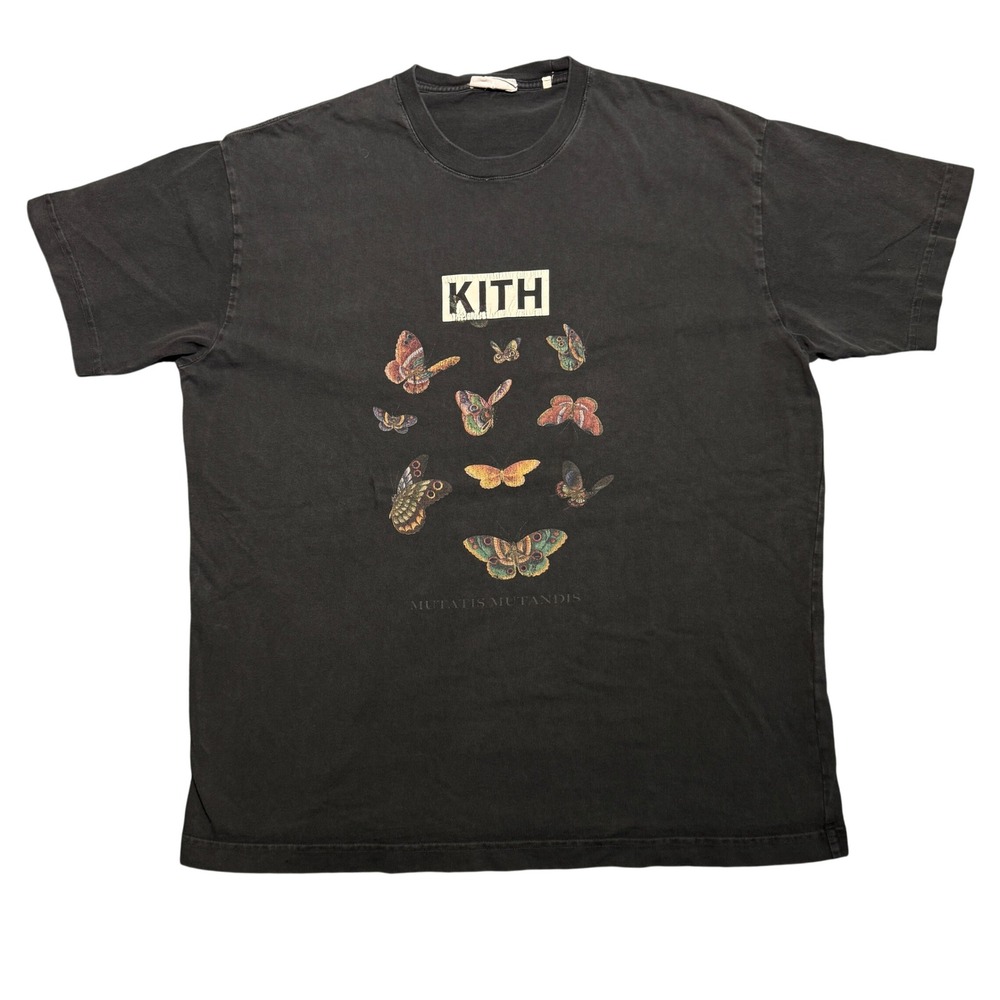 Kith Mutatis Mutandis Butterfly Graphic T-Shirt Black Mens M/L